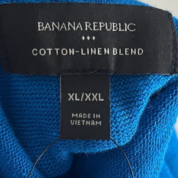 NWT Blue banana republic oversized shirt sleeve sweater XL/XXL - Picture 8 of 11